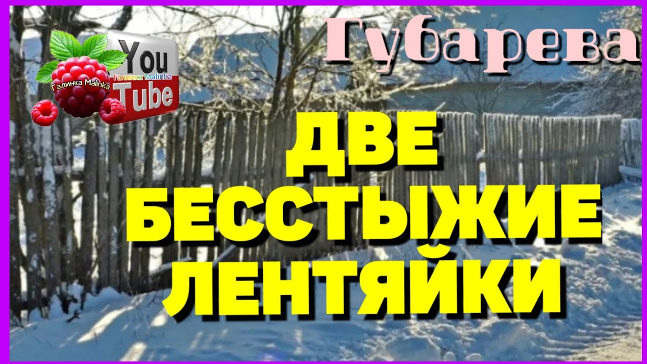 Губарева /Позор /2 Бесстыжие лентяйки /Обзор /Наталья Губарева /Одна в деревне /Алиса Неземная 