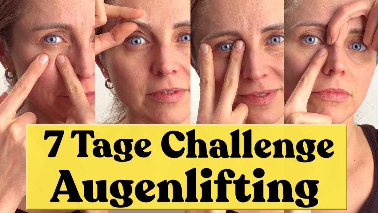 Augen Lifting Challenge. In 7 Tagen den Augenbereich zu erfrischen!