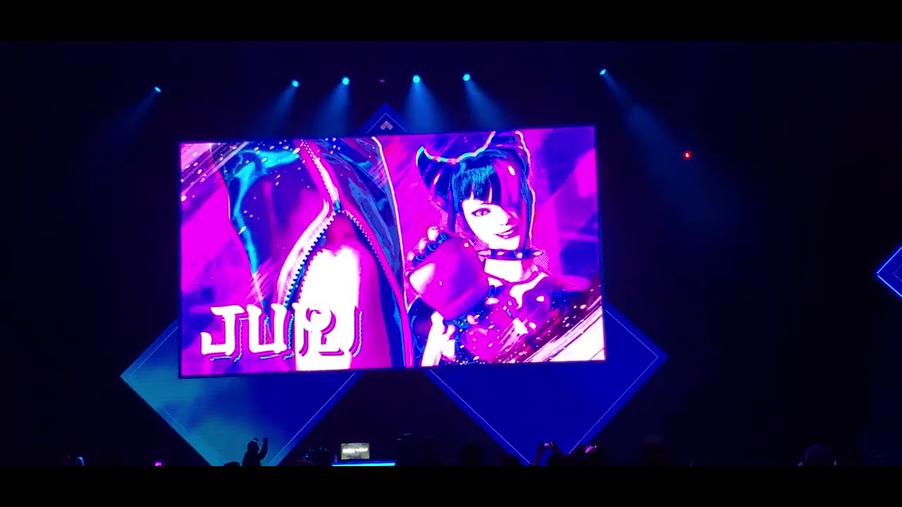 EVO2022 Street Fighter 6 Announcements- Kimberly & Juri Crowd Reaction