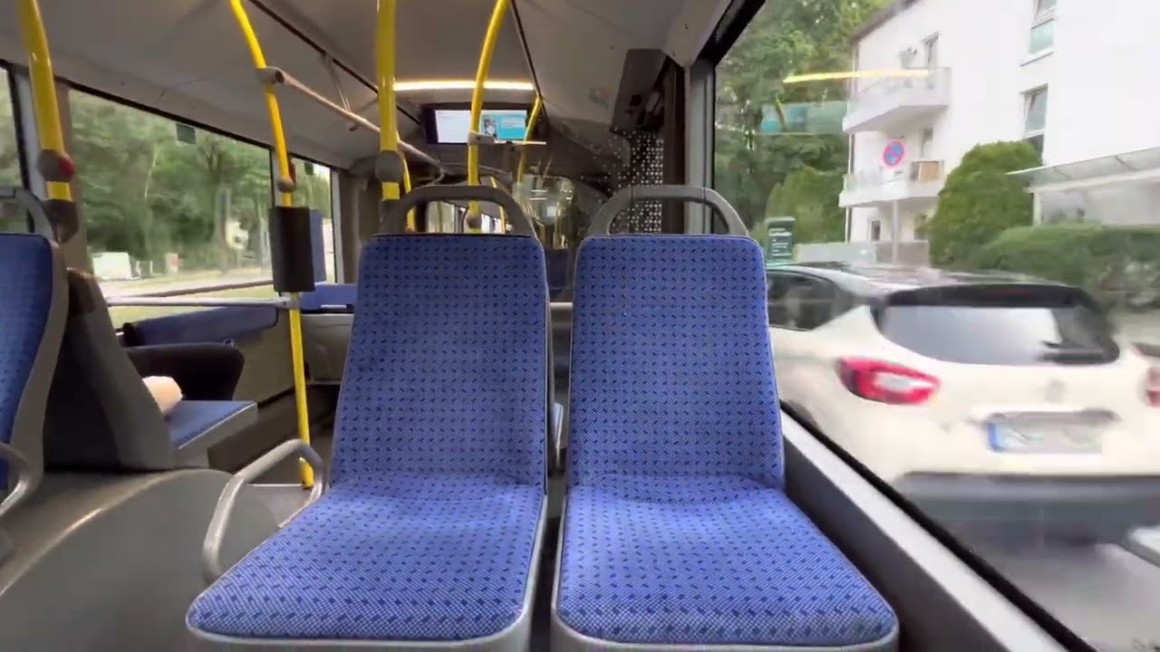 MVG Tram SEV zwischen München Wettersteinplatz und Großhesseloer Brücke Fahrgastmitfahrt.