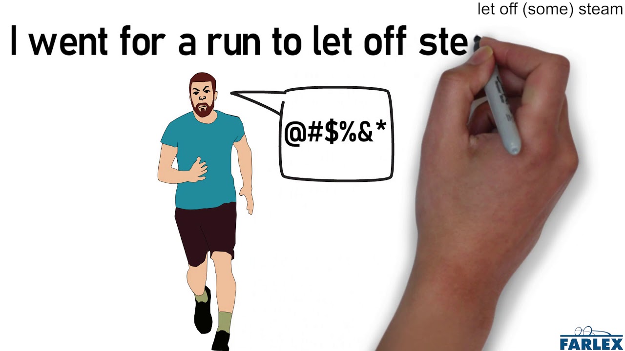 let off (some) steam