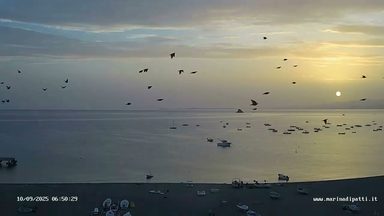Marina di Patti: Albe dal 01 al 30 Settembre 2025
