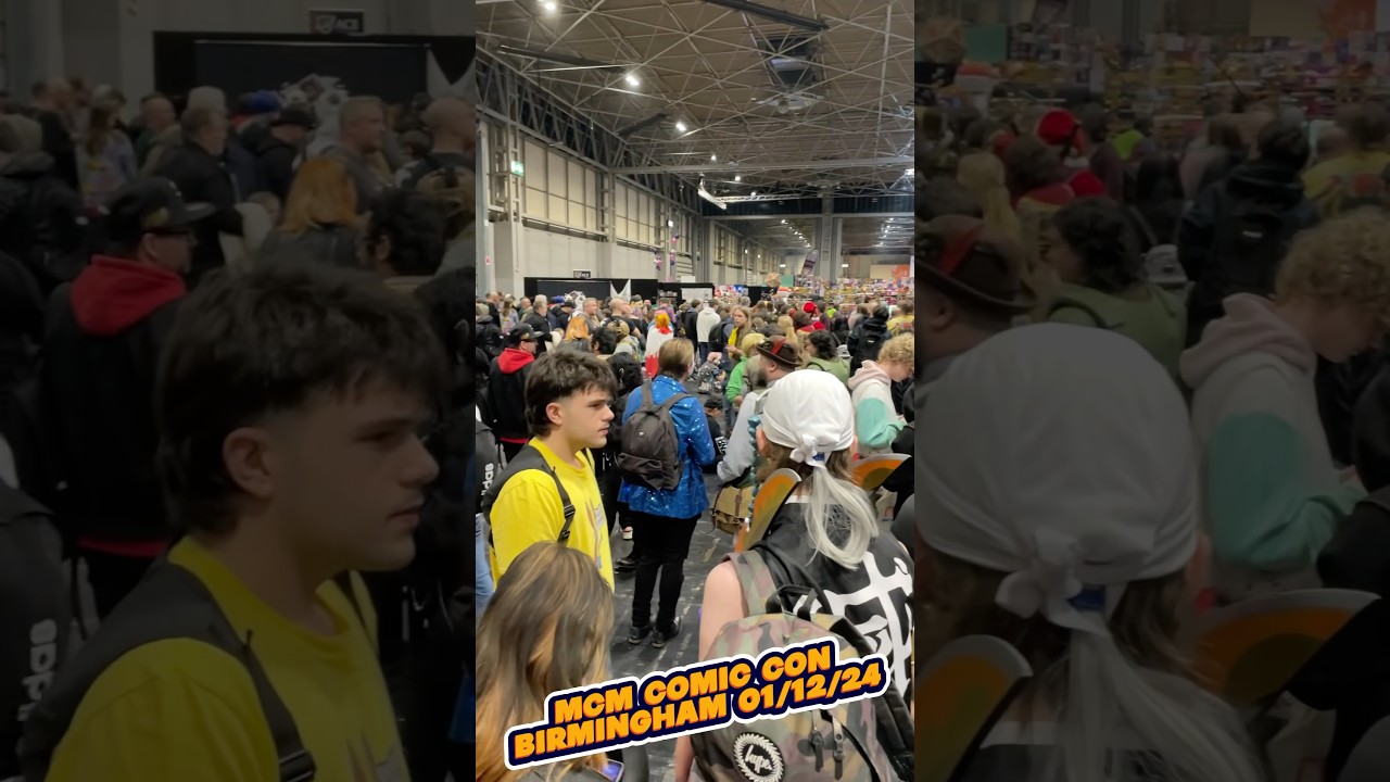 MCM COMIC CON Birmingham 01/12/24 
