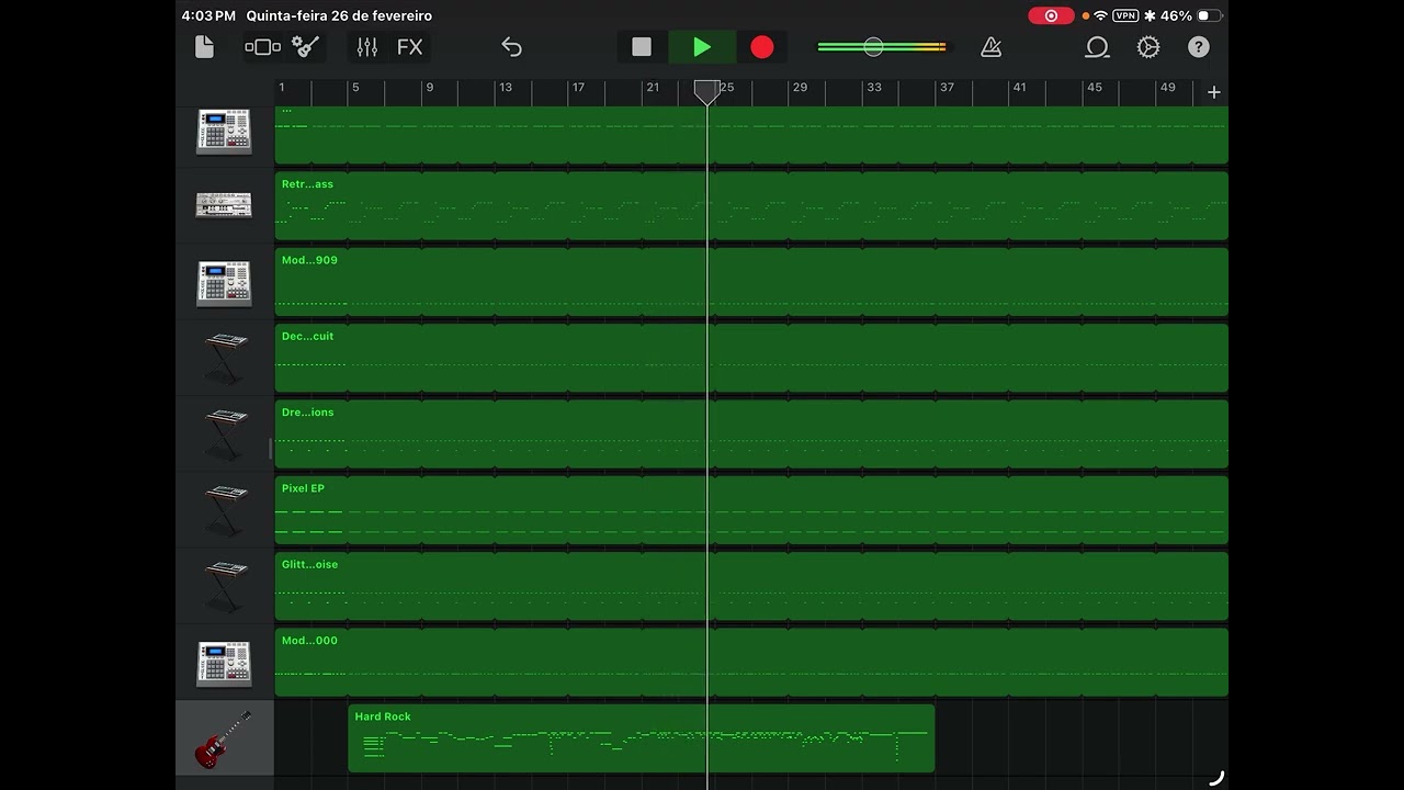 Trying to make music
