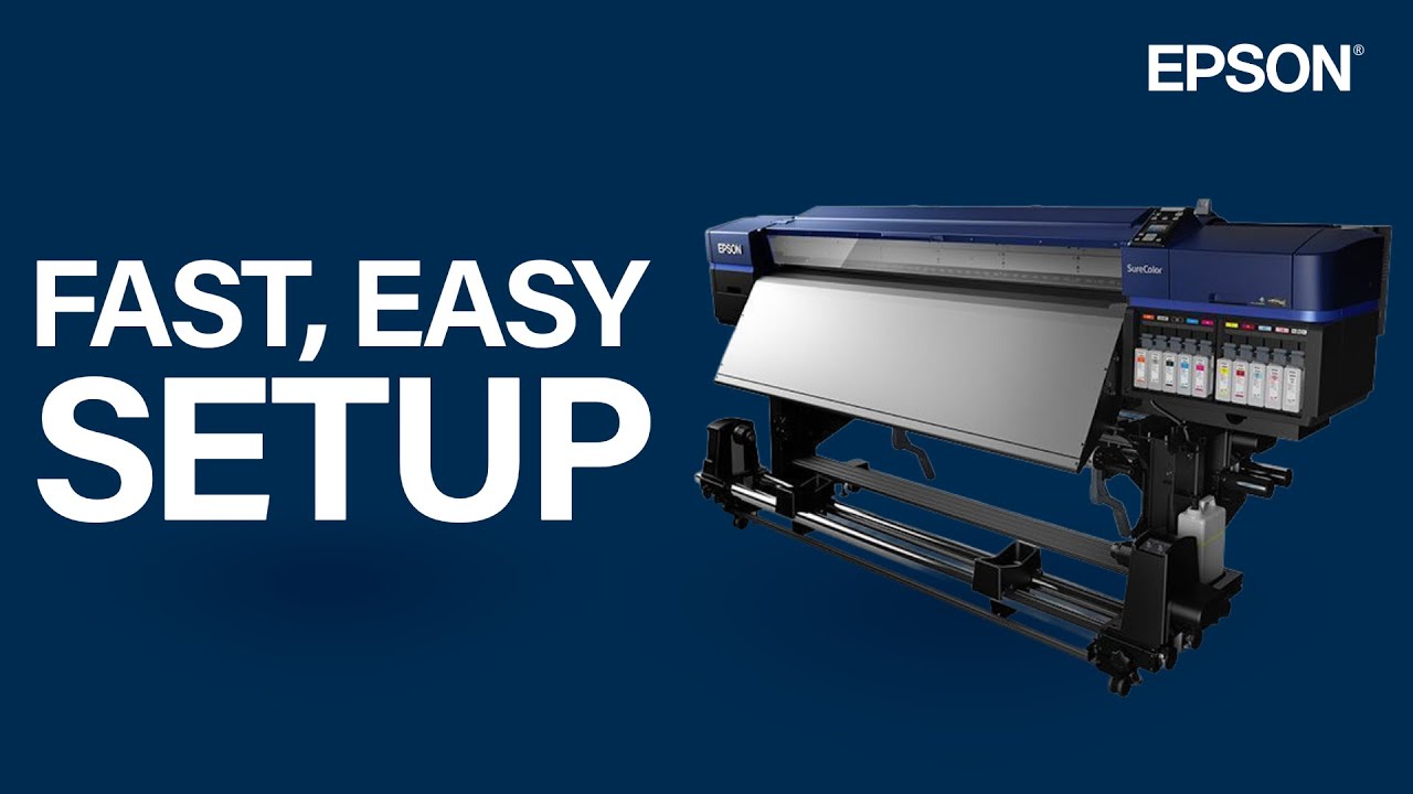 Epson SureColor S80600: How to Load Media & Use the Take-Up Reel