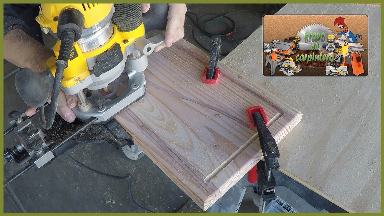 Como Hacer una Tabla De Picar Decorativa para Cocina.