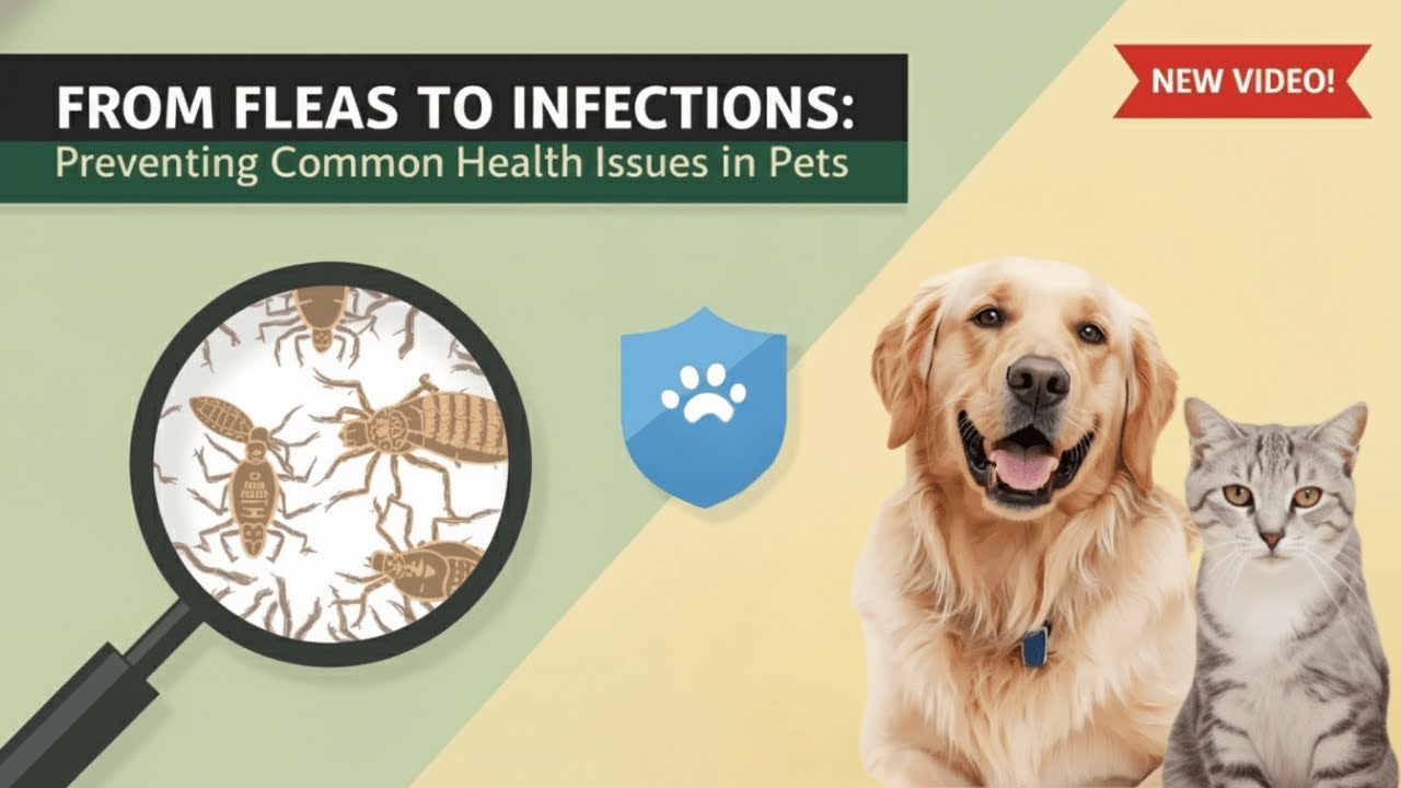 From Fleas to Infections: Preventing Common Health Issues in Pets