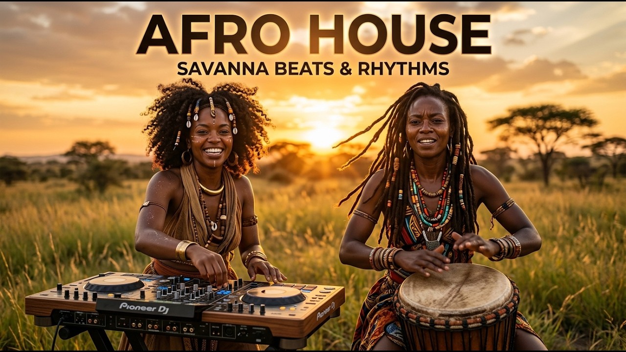 Afro House Mix | Ancestral House Music & Deep Tribal Percussion [1 HOUR] (PulseTribalWaves)
