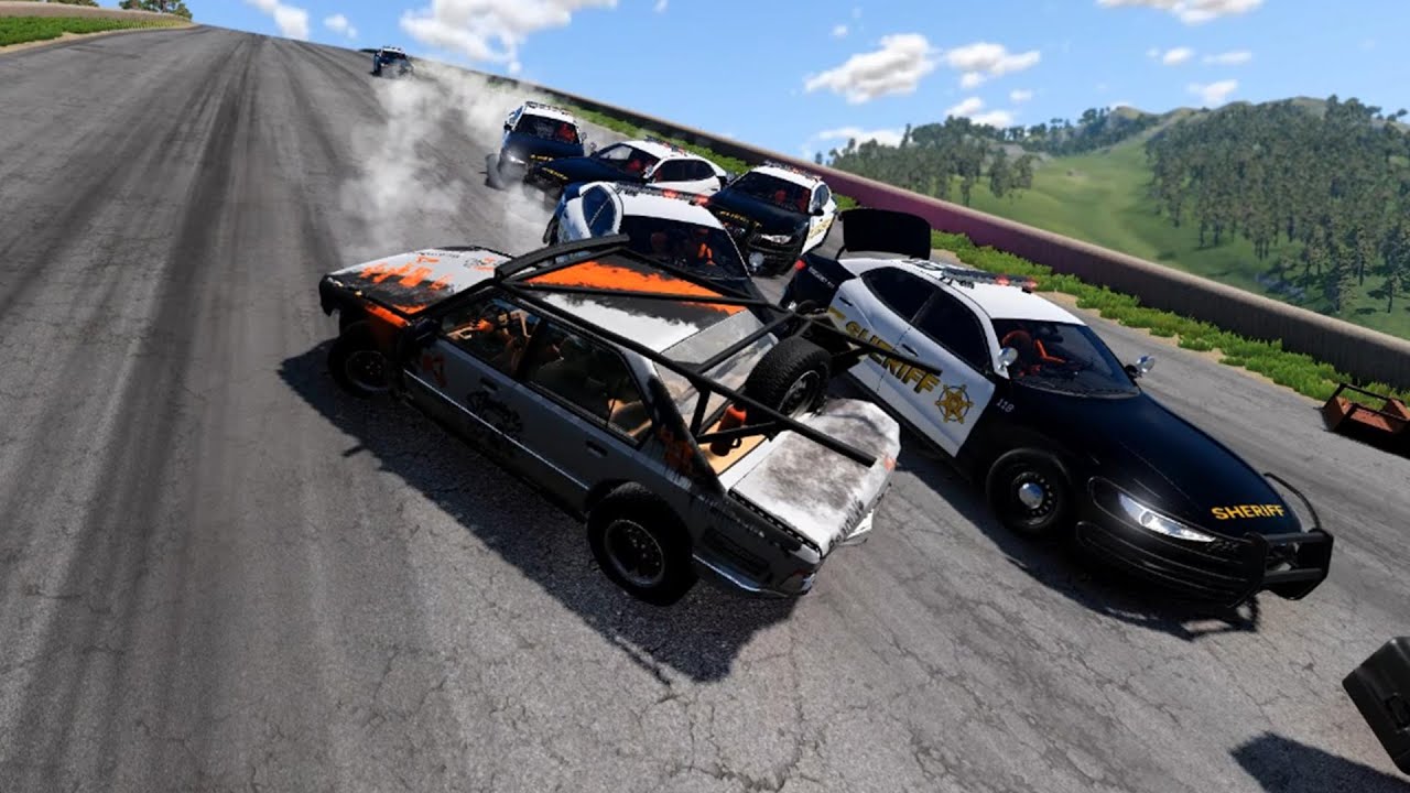 Trapped in BeamNG.drive – Escape or Get Crashed? #2