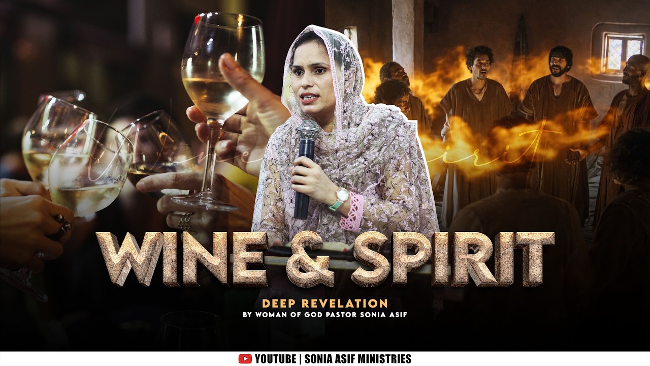 Wine & Spirit || Deep Revelation || By Pastor Sonia Asif || @SoniaAsifMinistries