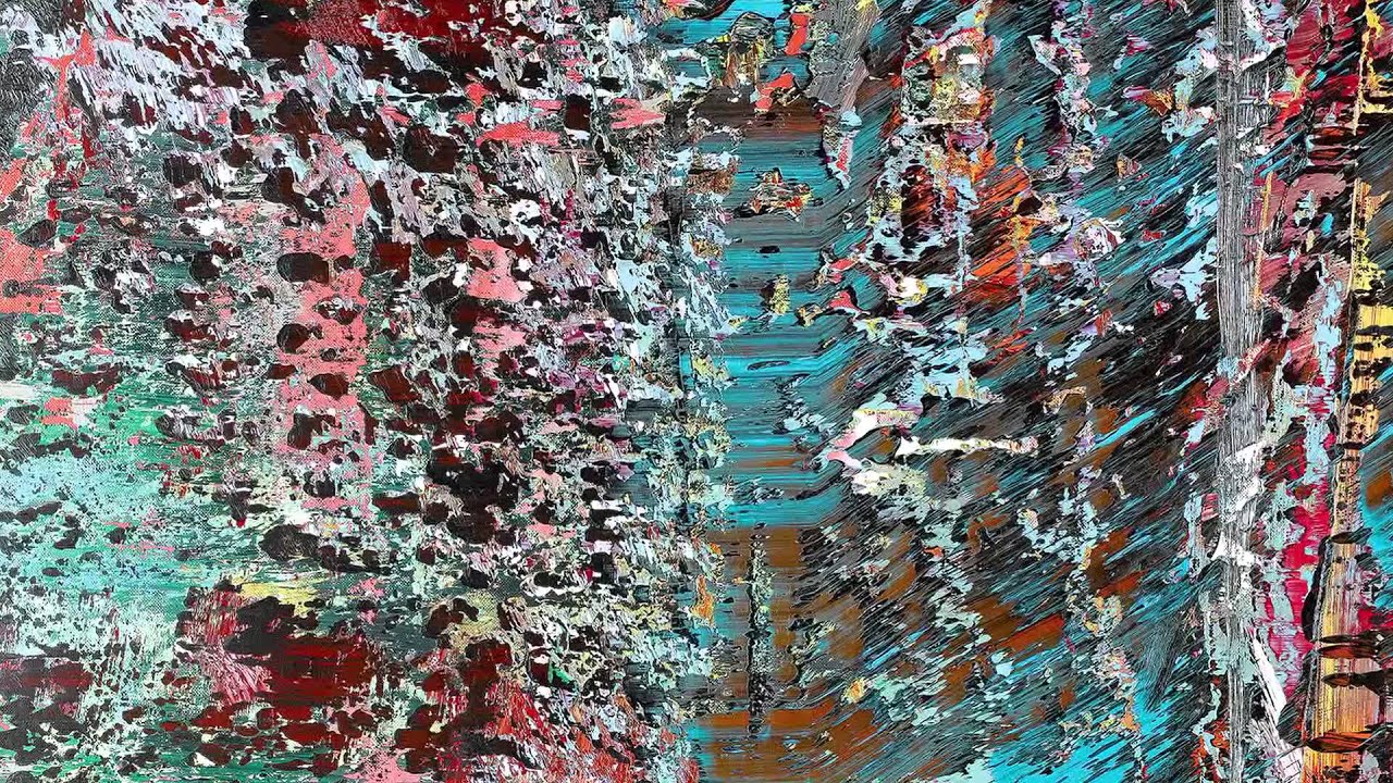 Gerhard Richter's Abstract Masterpiece, Blau