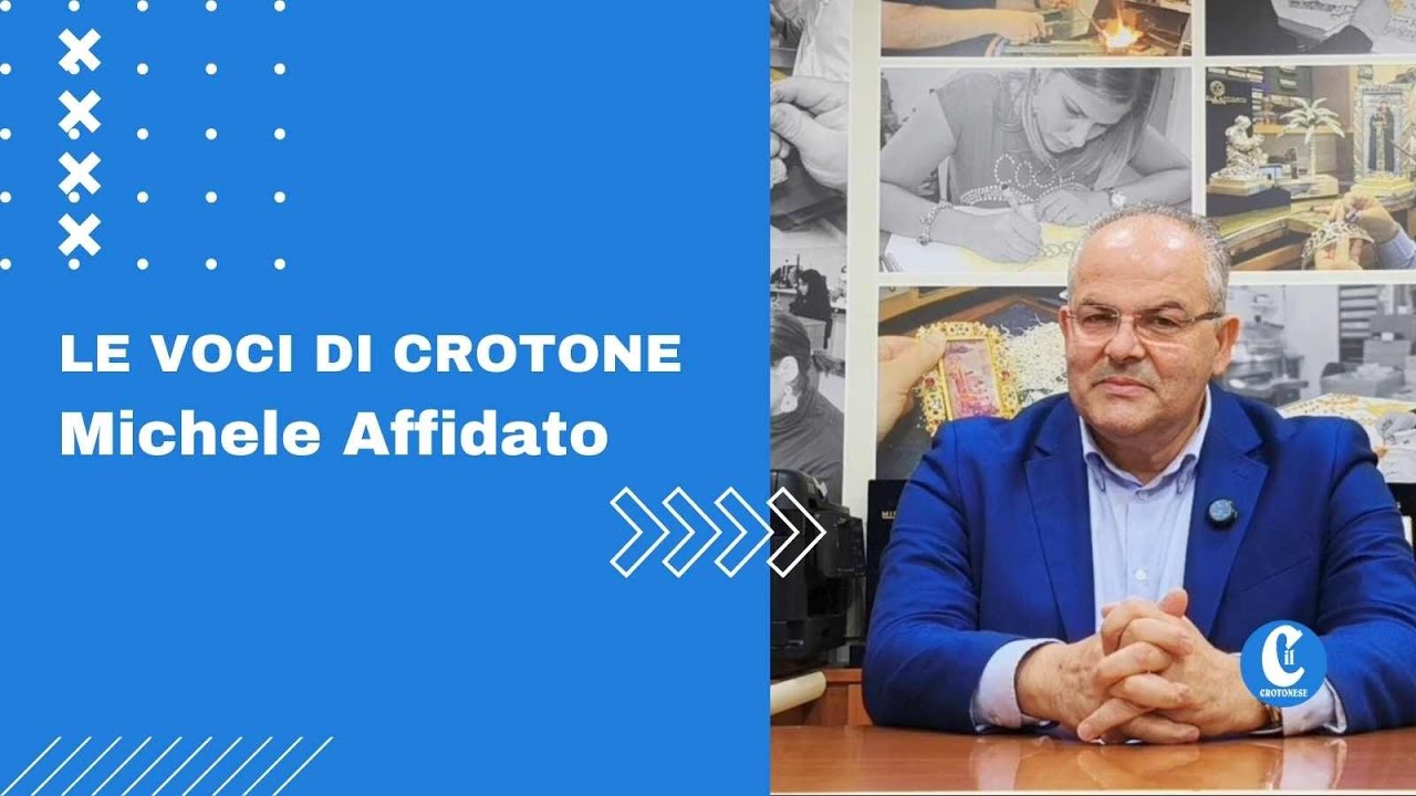 Michele Affidato – L’arte sacra, il Vaticano e l’impegno sociale: una storia che nasce a Crotone