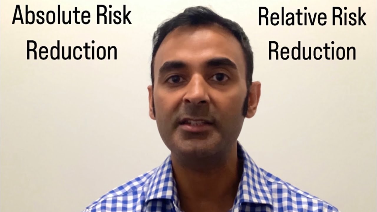Explained: How &ldquo;Relative Risk Reduction&rdquo; (Vs &ldquo;Absolute Risk&rdquo;) exaggerates Medical Study results&hellip;