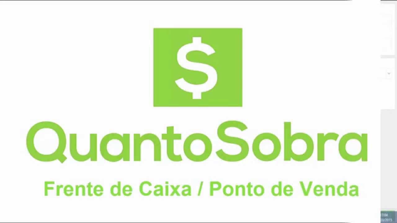 Ponto de Venda | Frente de Caixa | PDV | QuantoSobra.com.br