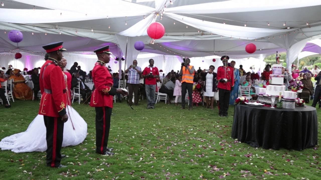 THIS MILITARY WEDDING BROUGHT KITALE TOWN TO A STAND STILL