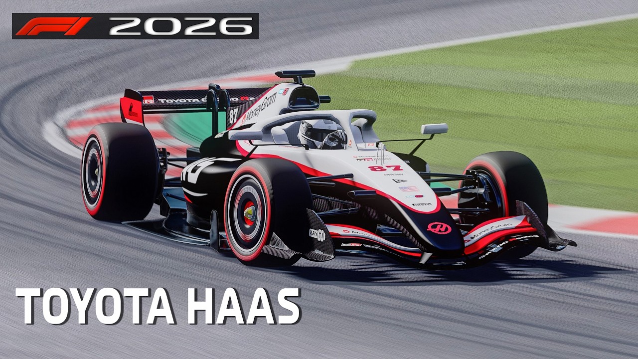 F1 2026 Toyota Haas Livery Concept Suzuka Japan Assetto Corsa