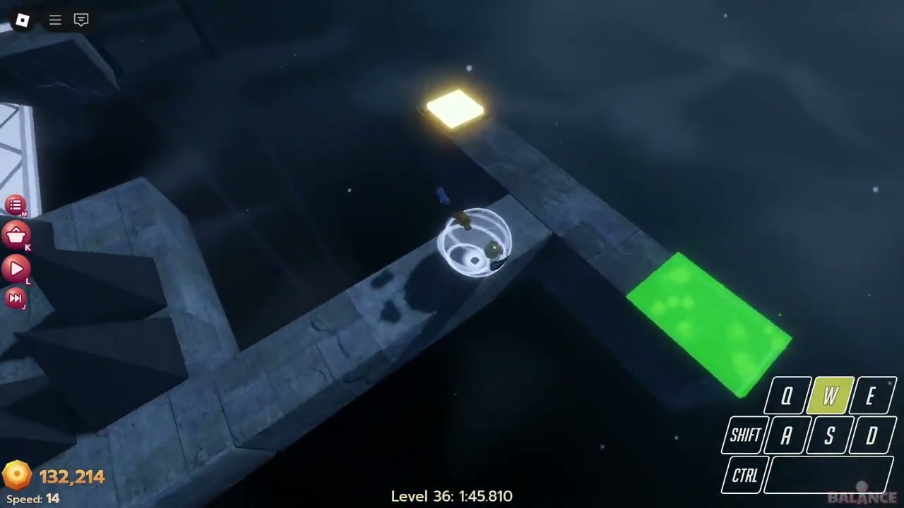 Roblox Balance Level 36 [Smash those buttons!] 3:07.008