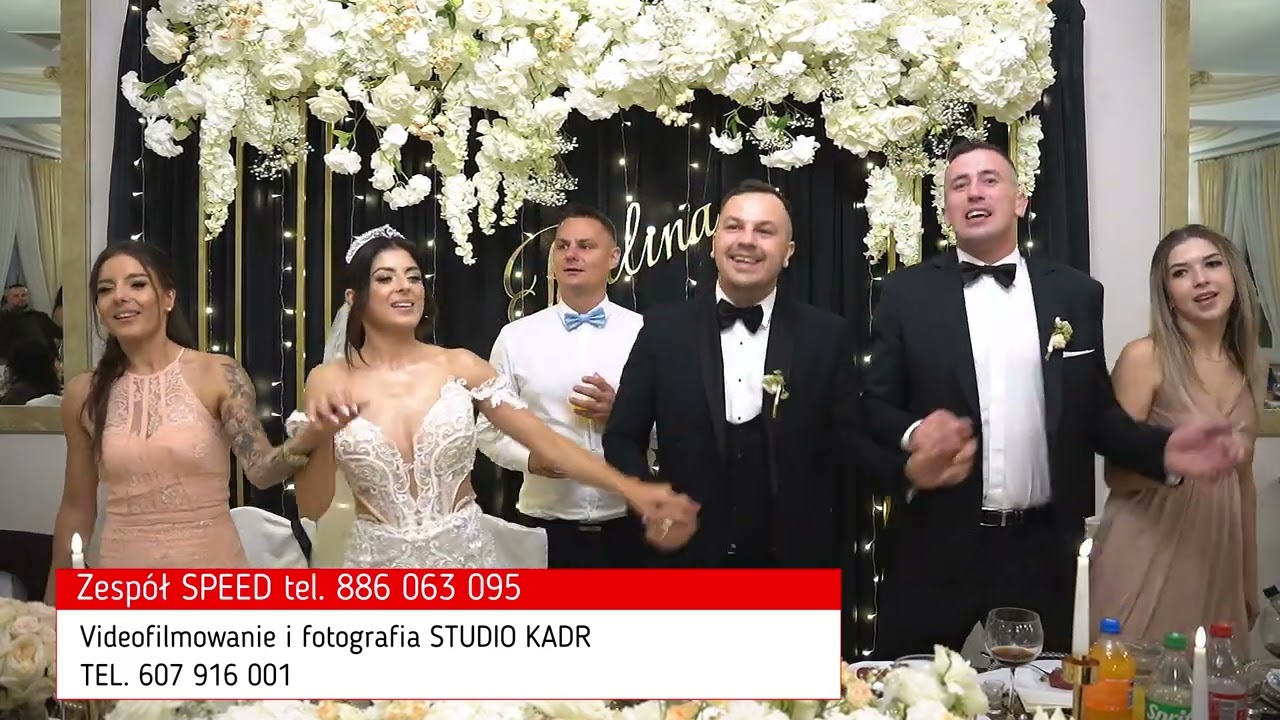 OGIEŃ PRZY STOŁACH 🔥  Zespół SPEED - Biesiada ❗❗❗ SEZON 2024 Wesele Pauliny i Mateusza 💛