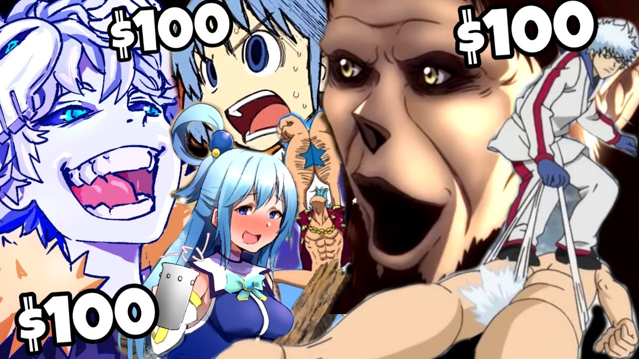 Whoever sends me the funniest anime clips get $100