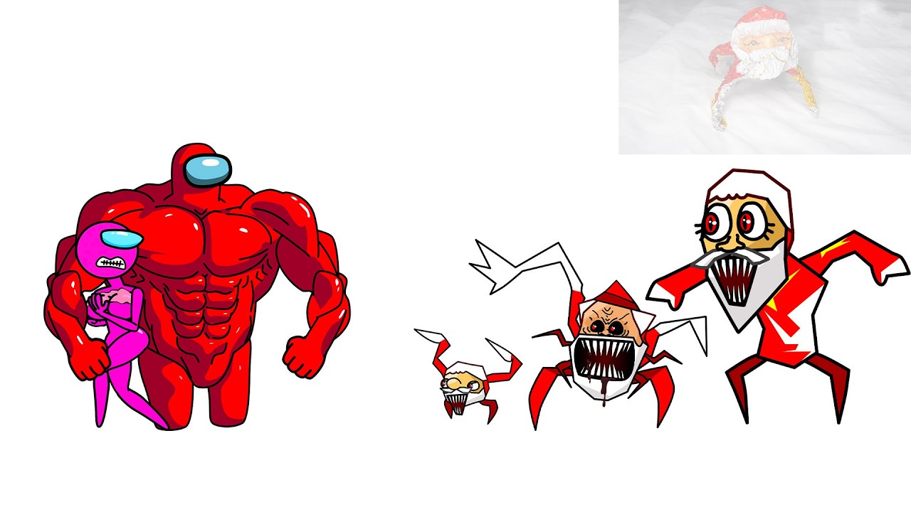 GOO GOO GAGA 2.0 vs Among us Pink  Red Insane