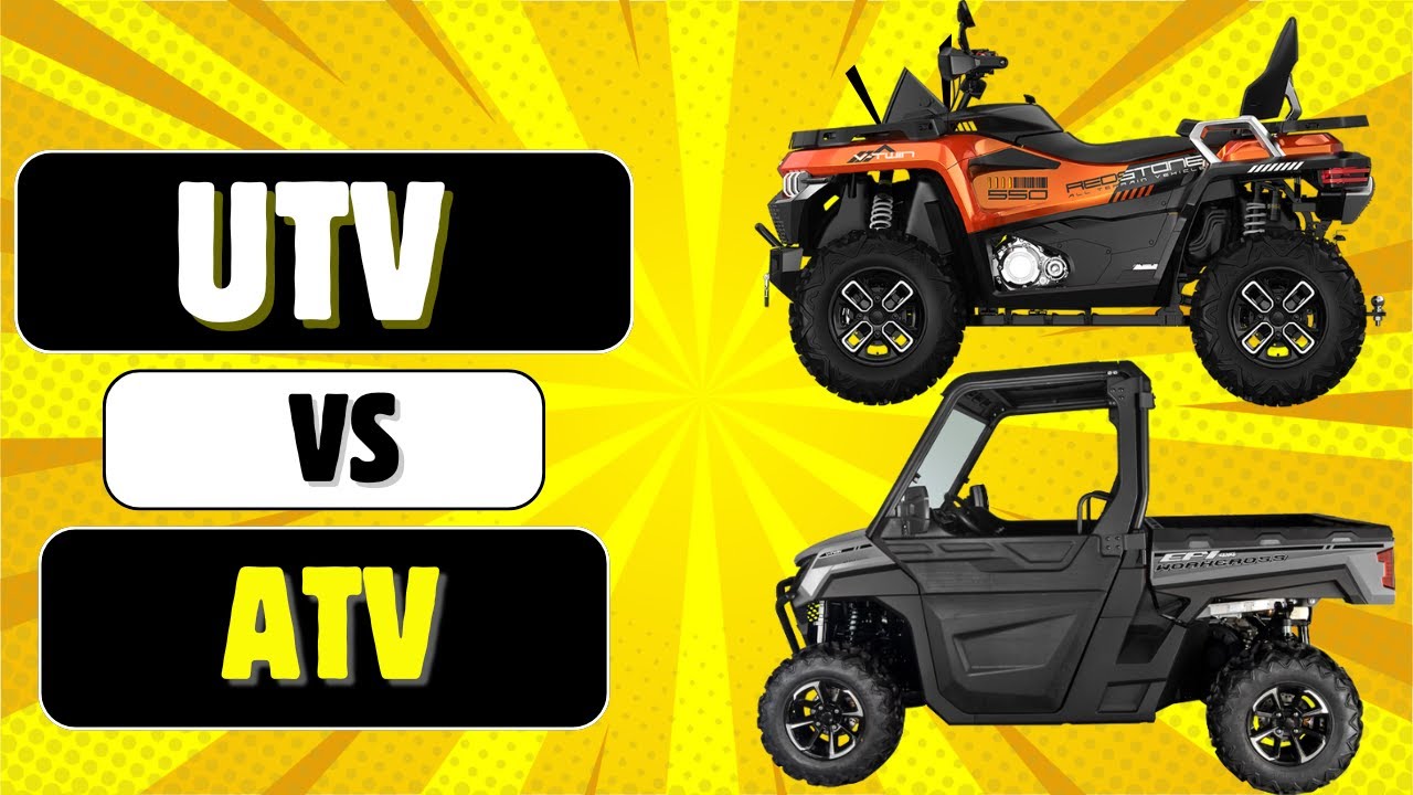 UTV vs ATV, jakie są r&oacute;żnice ? Co wybrać? Dla kogo jest UTV, a dla Kogo ATV ? 