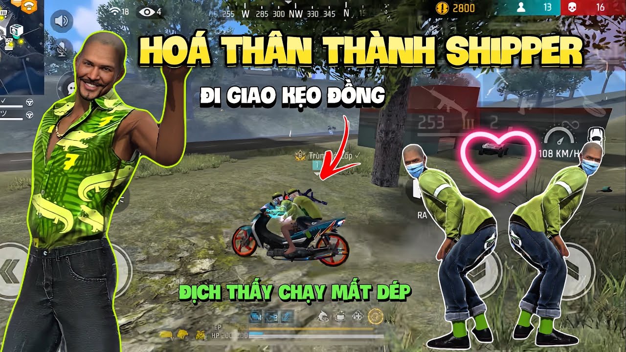 Tôi Đã Hoá Thành Shipper Để Giao Kẹo Đồng Cho Địch !