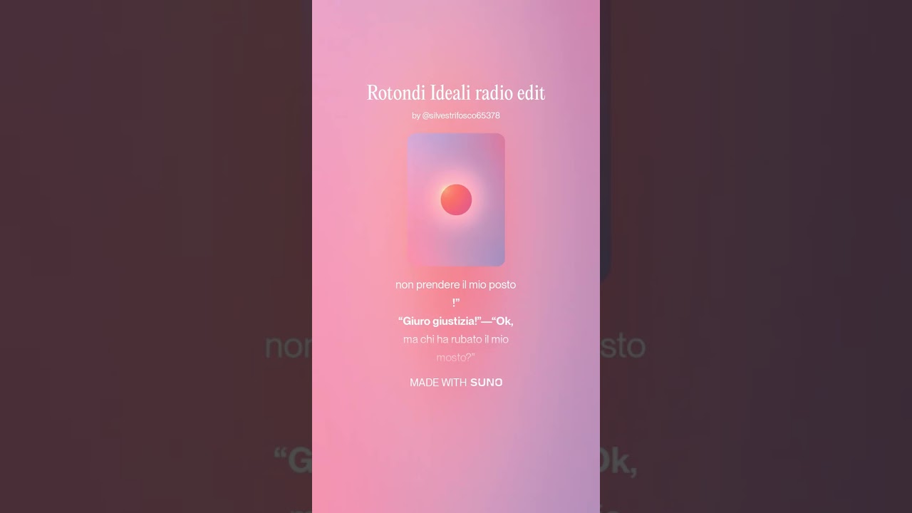 Rotondi Ideali radio edit