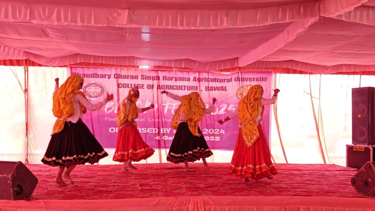 Haryanvi performance by 1st year (4) , CCSHAU ,COA Bawal
