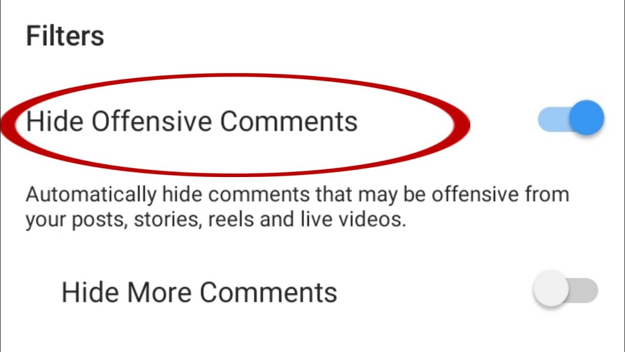 What Is Instagram Hide Offensive Comments !! How To Use Hide Offensive Comments In Instagram