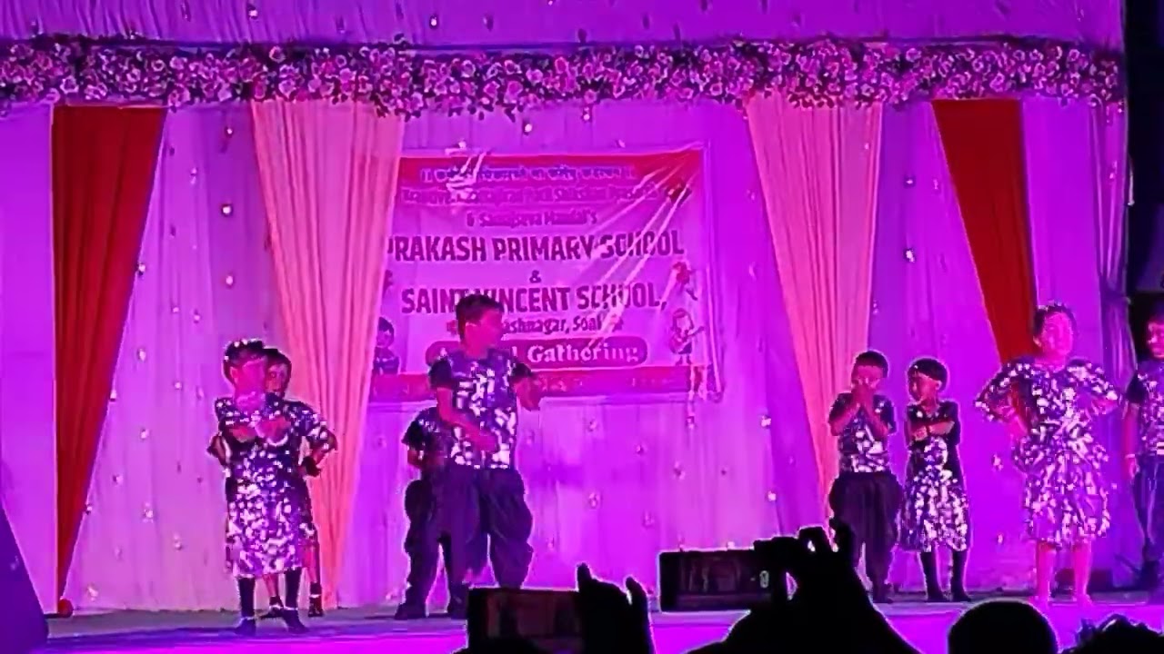S v School Soni Tasgaon School gathering Marathi dance 2026 gathering dance