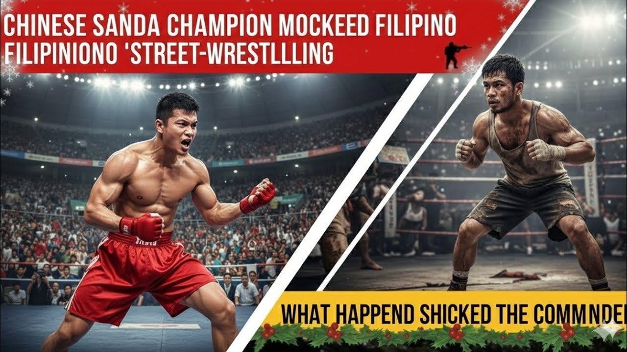 Chinese Sanda Champion Mocked Filipino 