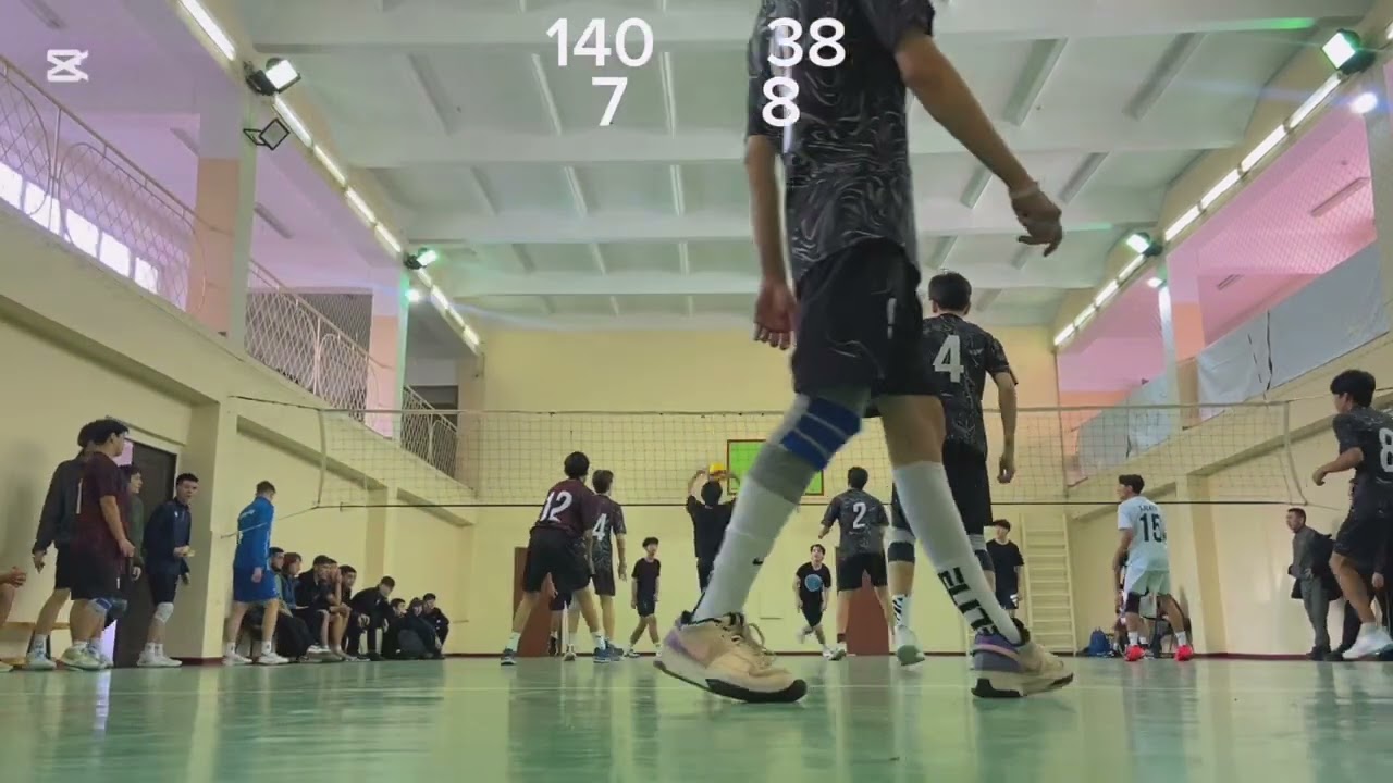 38 школа vs 140 школа 2-й сет | Отборочные Соревнования