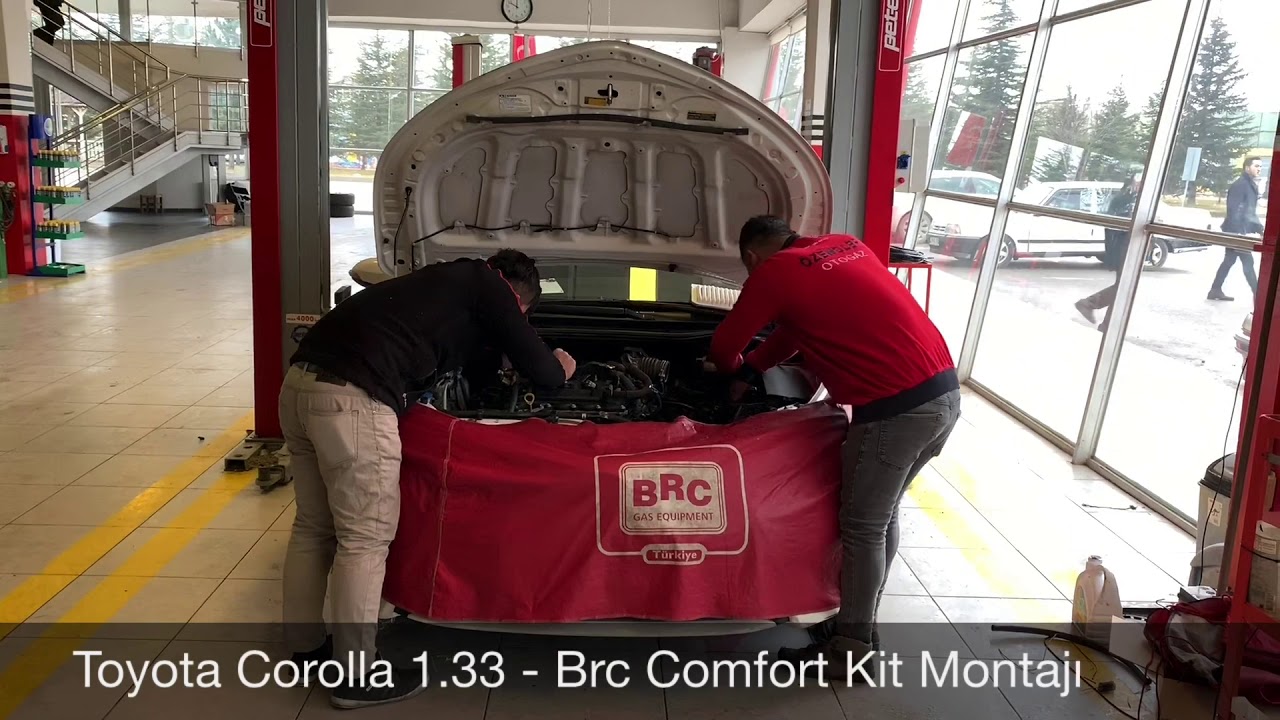 TOYOTA’NIN EN TASARRUFLU MODELİ “ Toyota Corolla 1.33 - Brc Comfort Kit Montajı