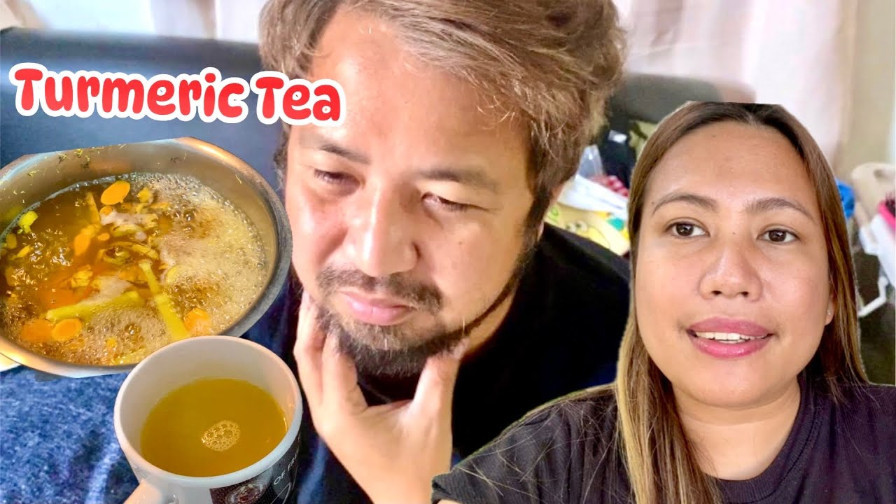 Gumawa ako ng Turmeric Tea | Maga ang leeg ni Daddy White | Sopas for the Kids