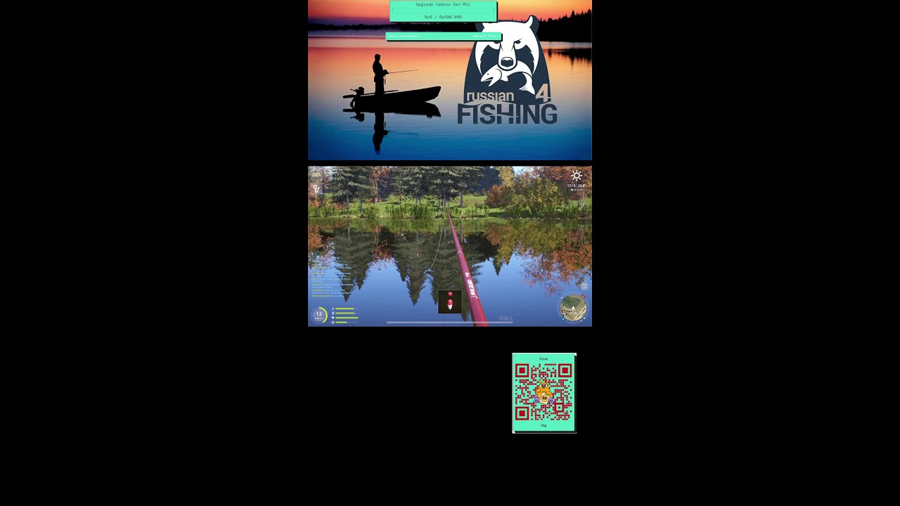 Mancing Ikan Receh Dulu #russianfishing4 #gaming  #gamefishing