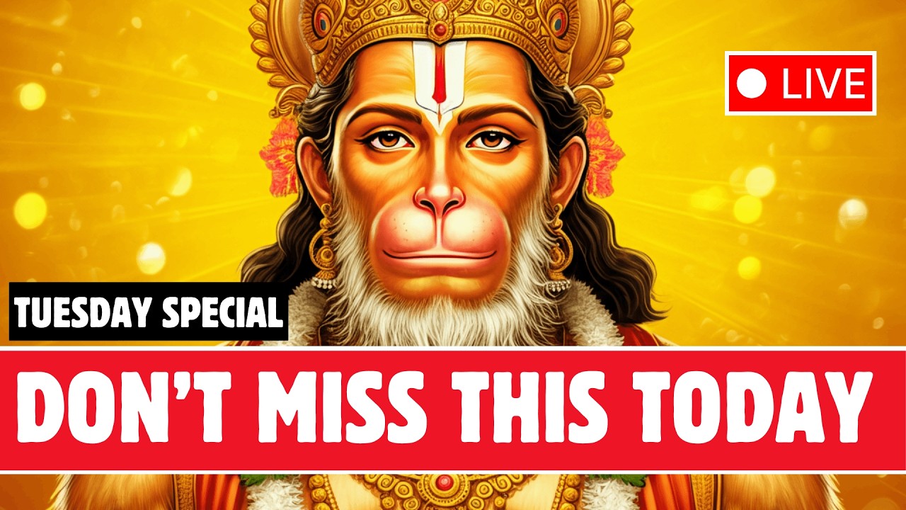 🔴 LIVE 🔴 TUESDAY SPECIAL 🔴 POWERFUL HANUMAN MAHA MANTRAS FOR MONEY, PROSPERITY AND SUCCESS
