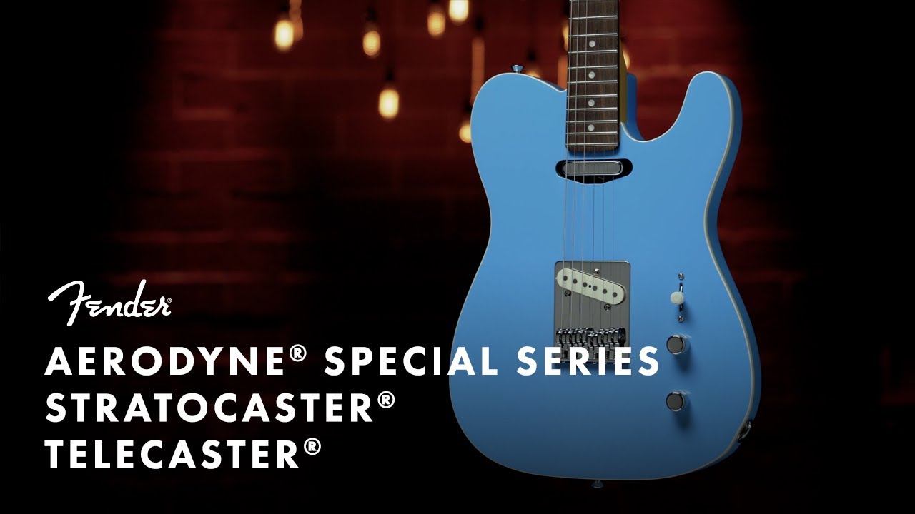 Знакомство с гитарами серии Aerodyne Special | Fender