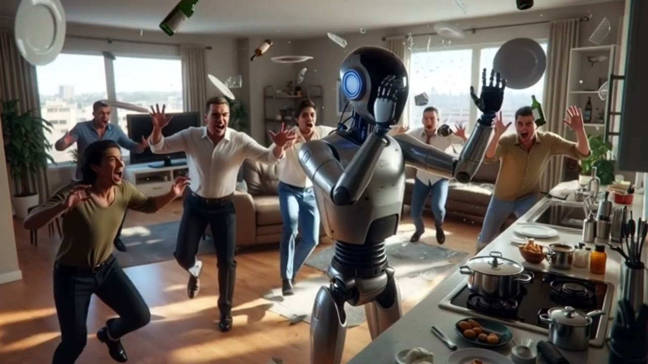 This AI Robot Went CRAZY in GTA V 🤖💥