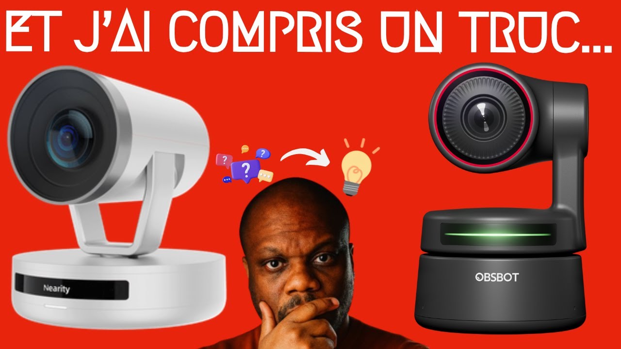 J'ai testé 3 webcams