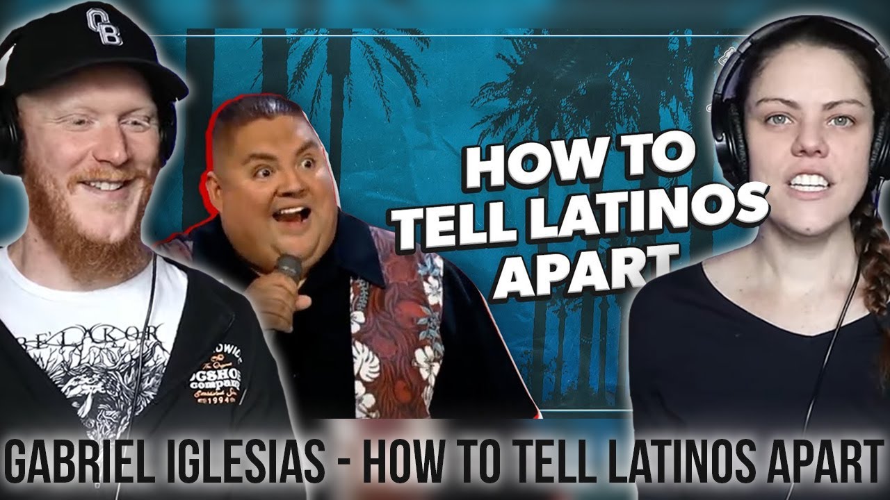 COUPLE React to Gabriel Iglesias - How To Tell Latinos Apart | OB DAVE REACTS