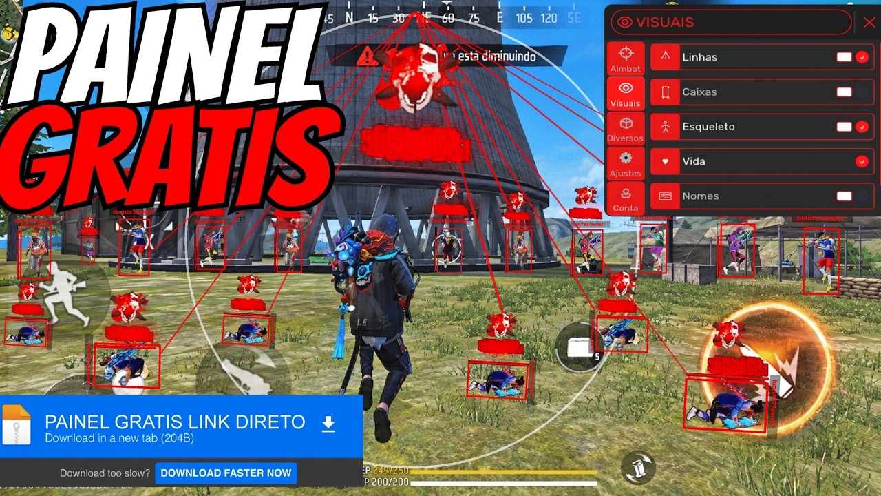 PAINEL GRATIS XIT AIMBOT 2026✅☠️ANDROID IOS!XIT PROXY WI FI ATUALIZADO💀FFH4X LINK DIRETO MEDIAFIRE