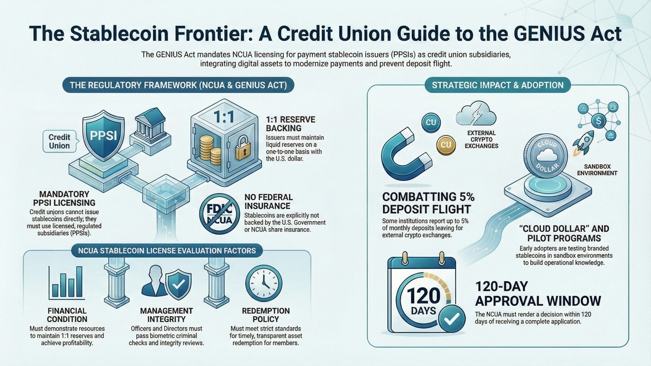 Началась эра стейблкоинов кредитных союзов | Закон GENIUS + объяснение блокчейна Metal | Metallicus