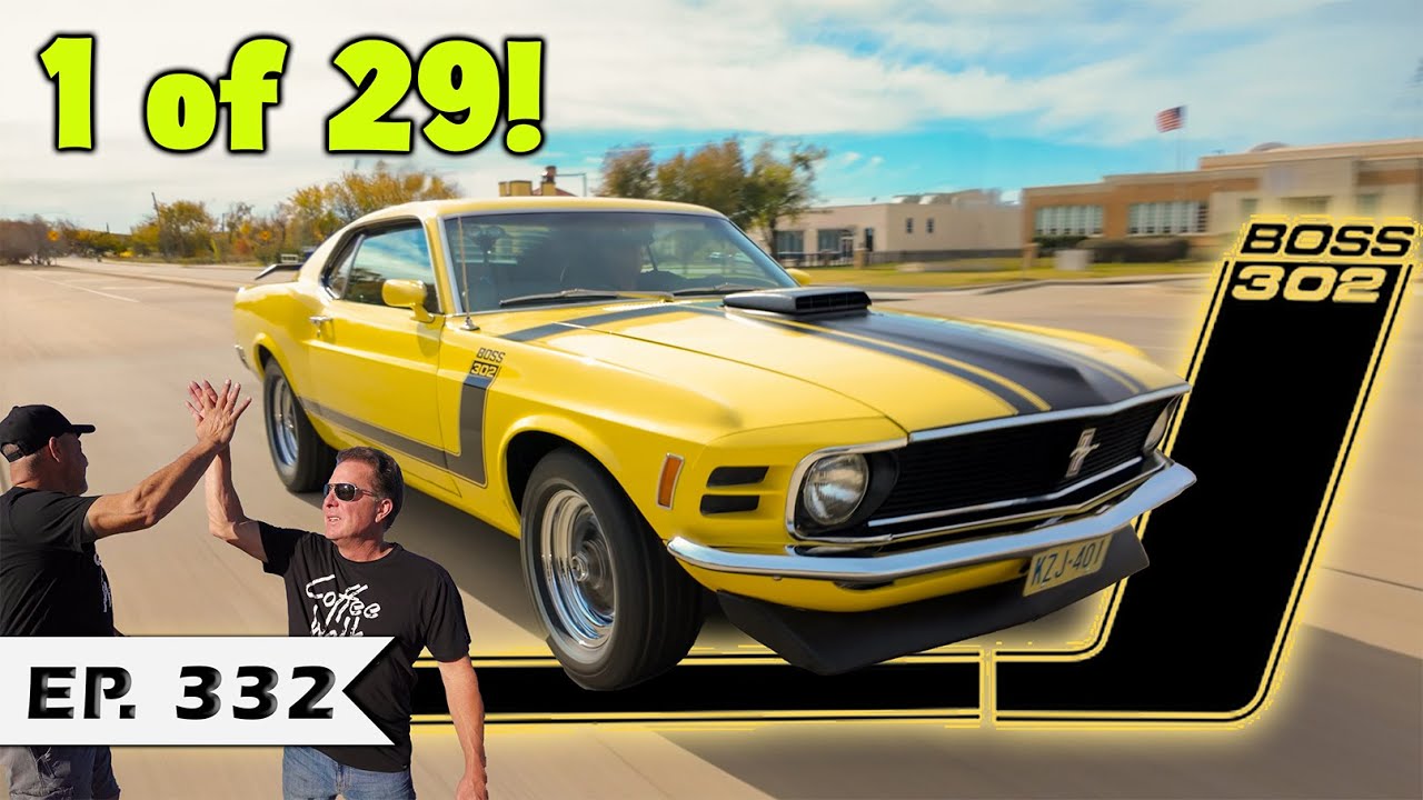 Coffee Walk | FOUND: 1 of 29 TASCA Ford Boss 302!!