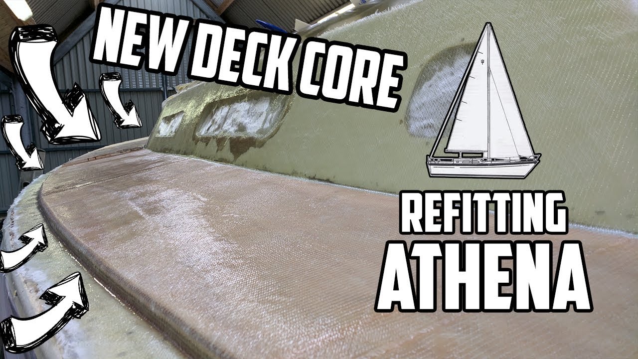 Sail Life - Core replacement, side decks...done! DIY sailboat repairs
