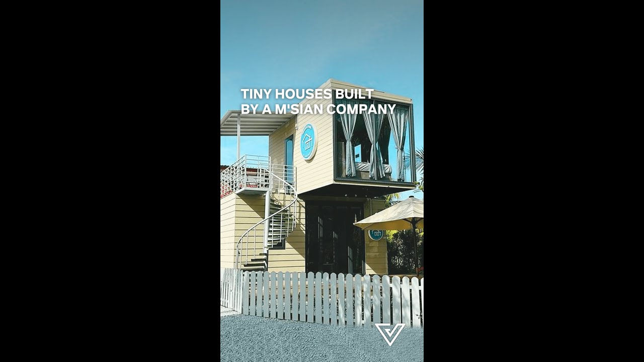 Tiny houses built by a Malaysian company