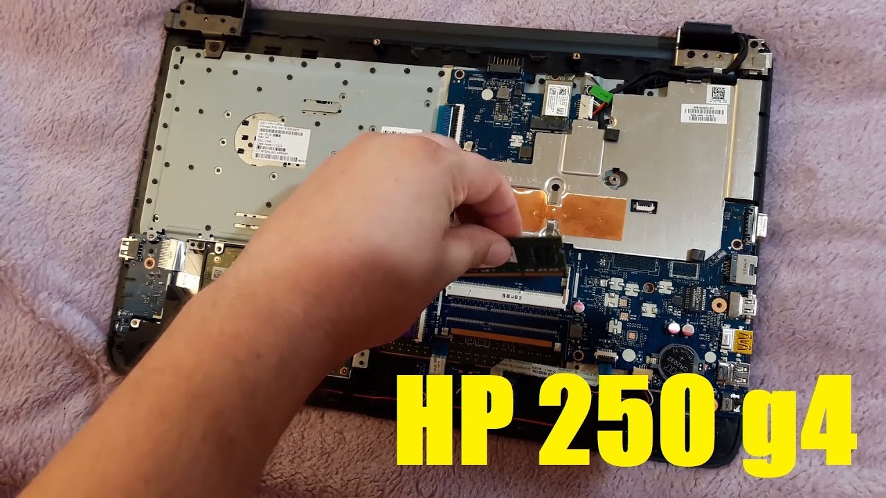 Hp 250 G4 как самому разобрать