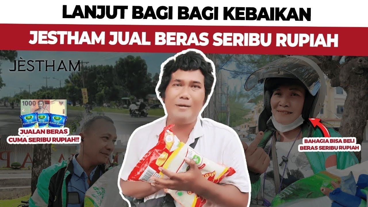 Rp 1.000 Dapat Sekarung Beras?! Lihat Reaksi Mengejutkan Mereka!
