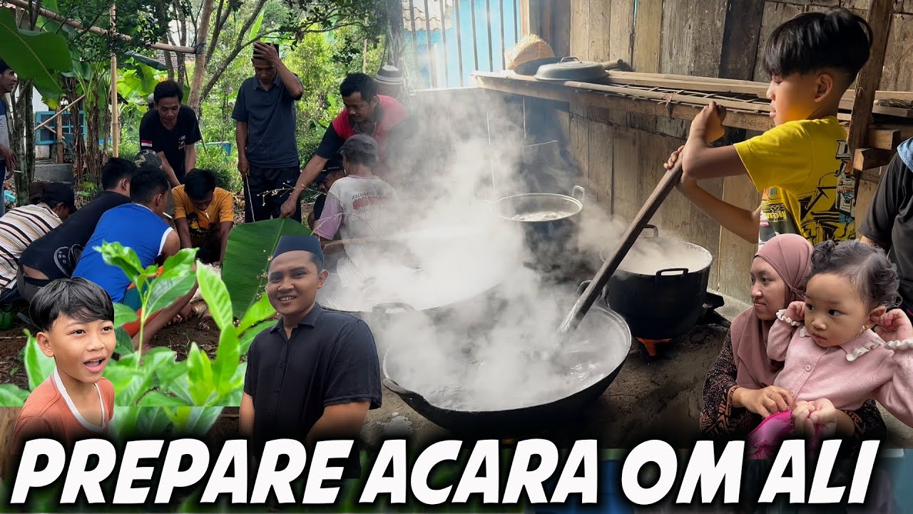 PERSIAPAN ACARA NIKAH OM ALI, DITDIM TEAM