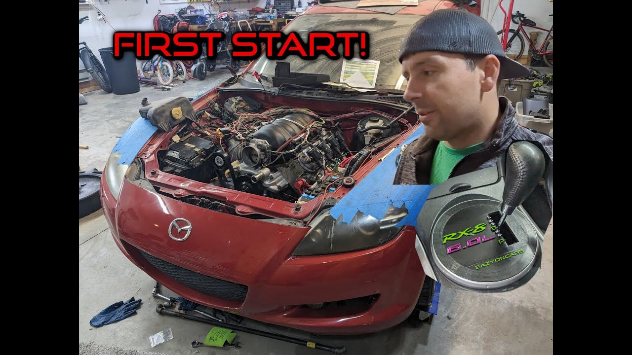 LS Swapped RX-8 First Start
