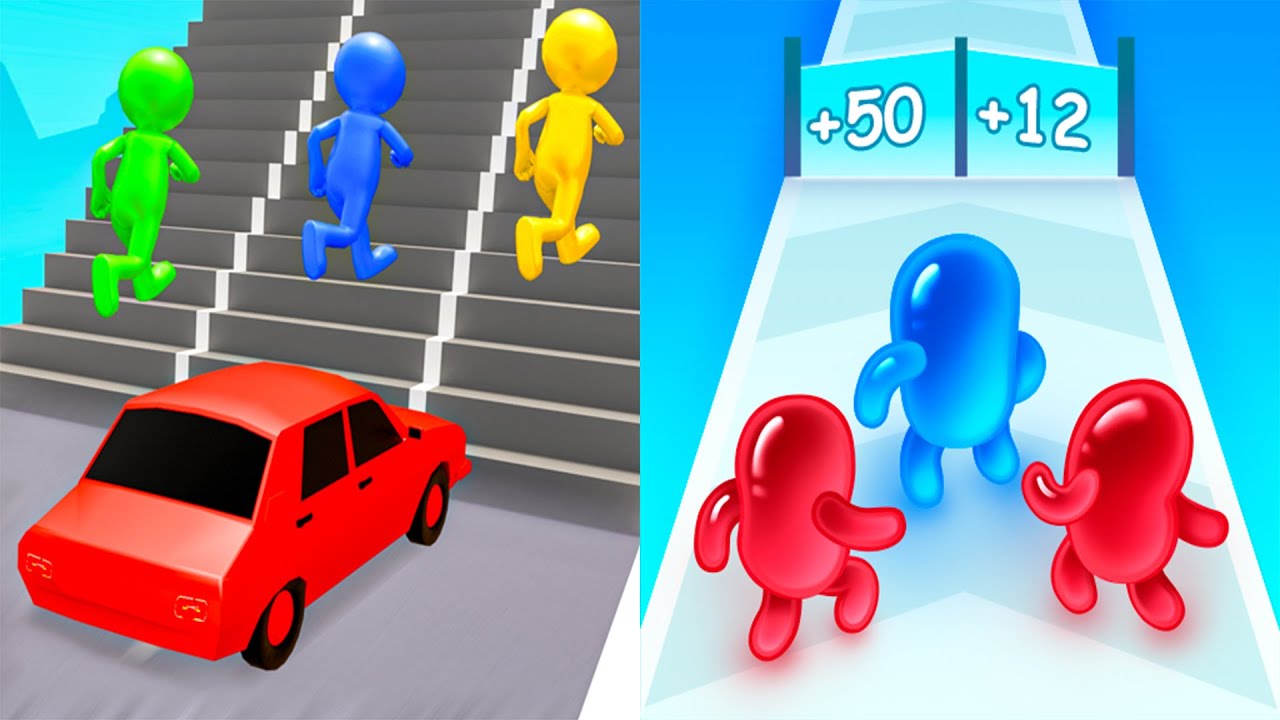 Shape shifting VS Join Blob Clash 3D - All Level Gameplay Walkthrough Android iOS Ep2